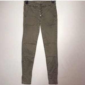 AE hi rise jeggings!